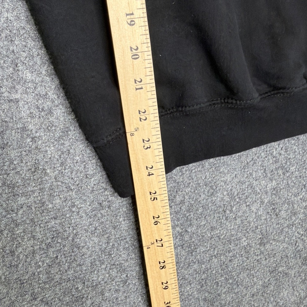 NFL Team Apparel Buffalo Bills Hoodie Men Small S Black Arch Pullover Sweatshirt - Picture 5 of 7